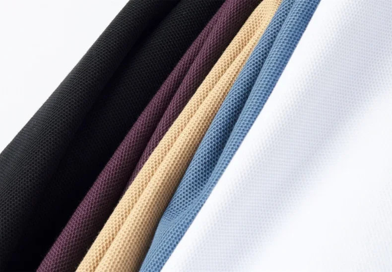 Solid Color Golf Polo Shirt