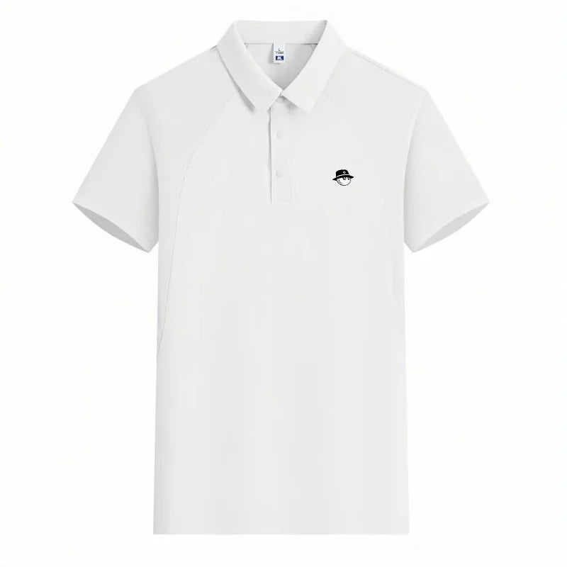Patchwork Golf Polo Shirt