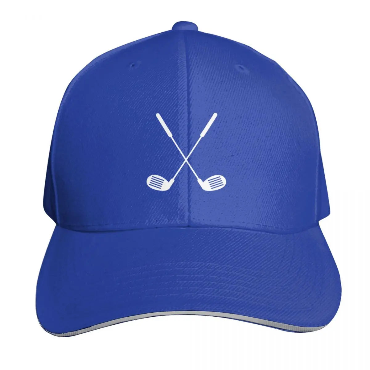 Crossed Golf Clubs Hat